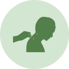 肩こりのイラスト