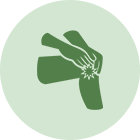 ひざのイラスト