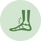 足関節のイラスト