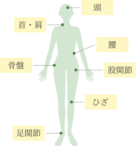 身体のイラスト